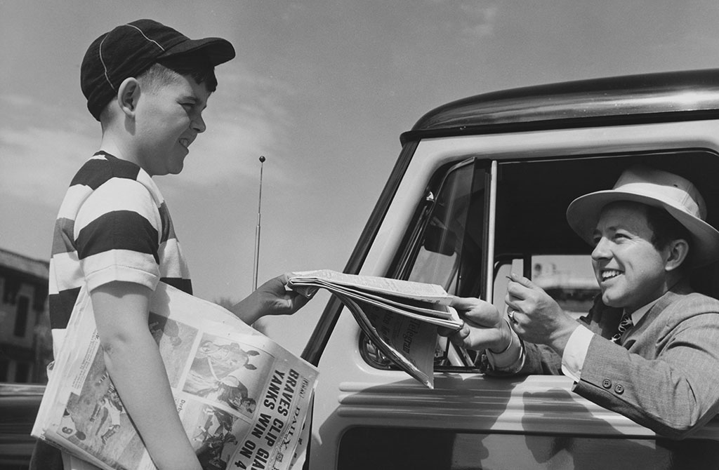 In the early days, we had newspaper delivery, boys. Today, it's much easier; we have newsletters to subscribe to and stay informed.